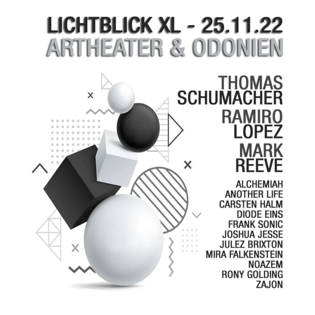 Lichtblick XL, Lichtblick, Artheater, Odonien, Köln, Techno, DJ, DJane, Mira Falkenstein