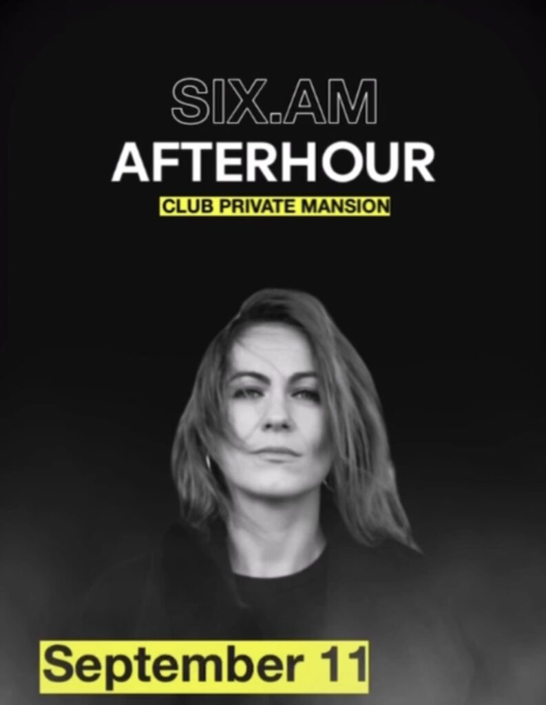 SIX.AM Afterhour, Köln, Techno, DJ, DJane, Mira Falkenstein, Private Mansion