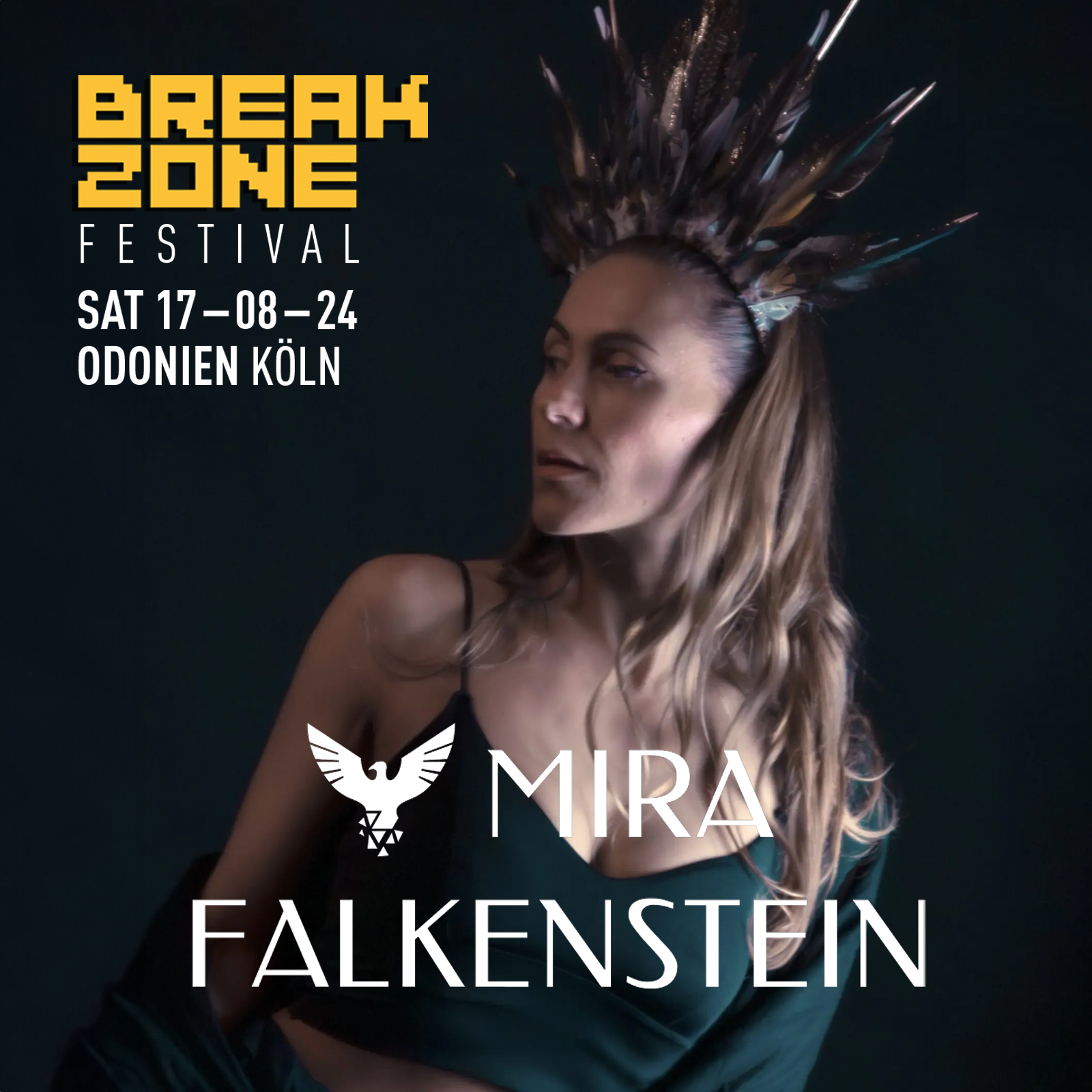 Breakzone Festival, Odonien, DJ, DJane, Mira Falkenstein, Cologne, Techno