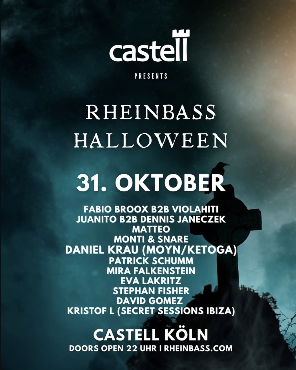 Rheinbass, Castell, DJ, DJane, Mira Falkenstein, Cologne, Techno
